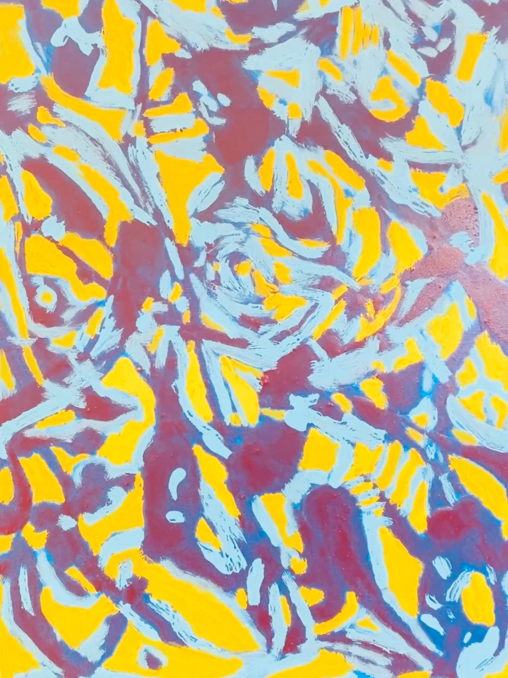 Let's Dance- original abstract art by Velma Lewis, Art Studio by Velma