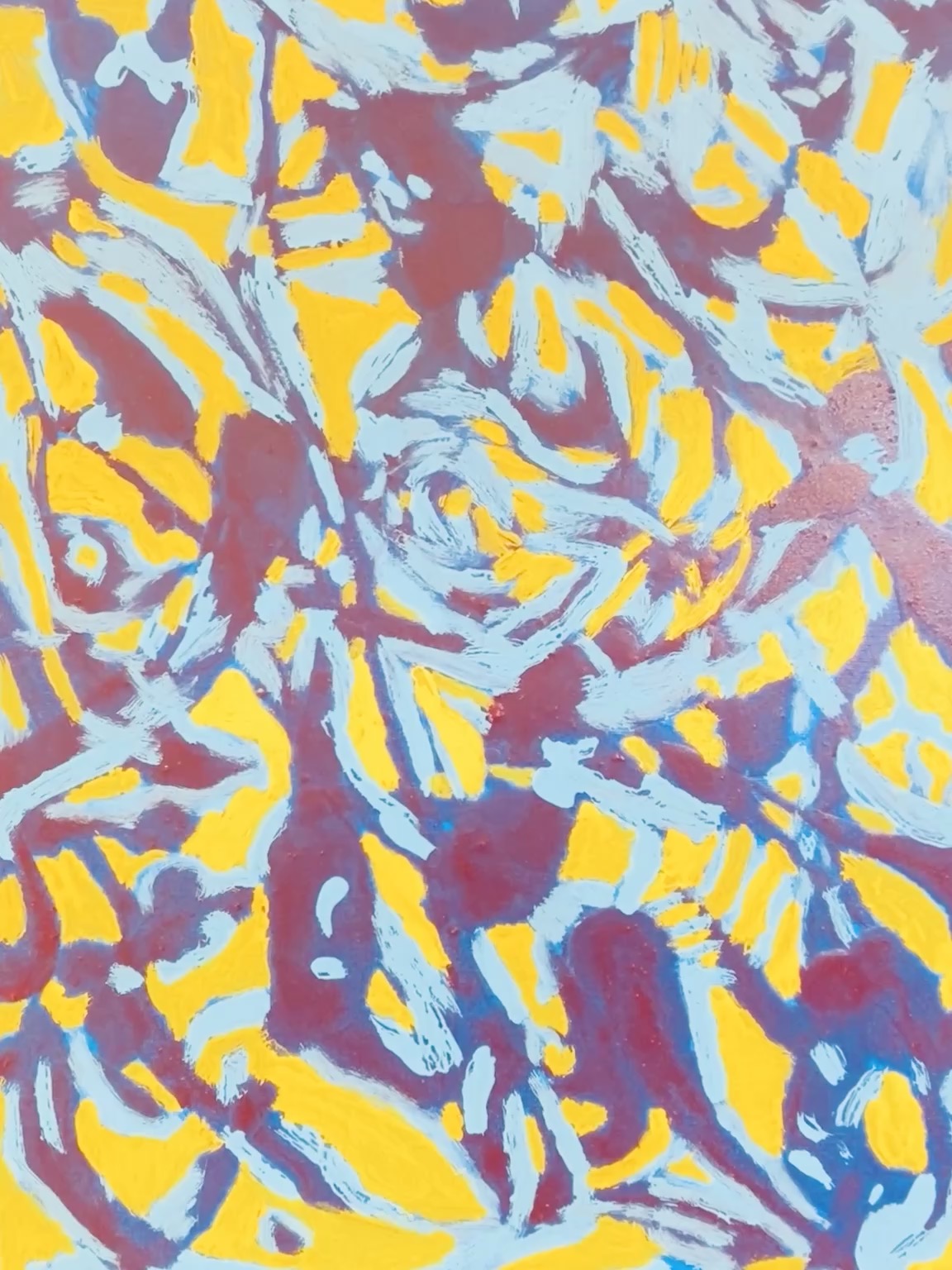 Let's Dance- original abstract art by Velma Lewis, Art Studio by Velma
