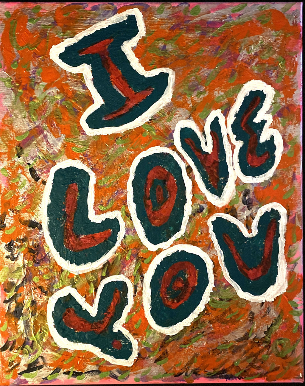 Season of Love — Original Abstract Painting by Velma Lewis