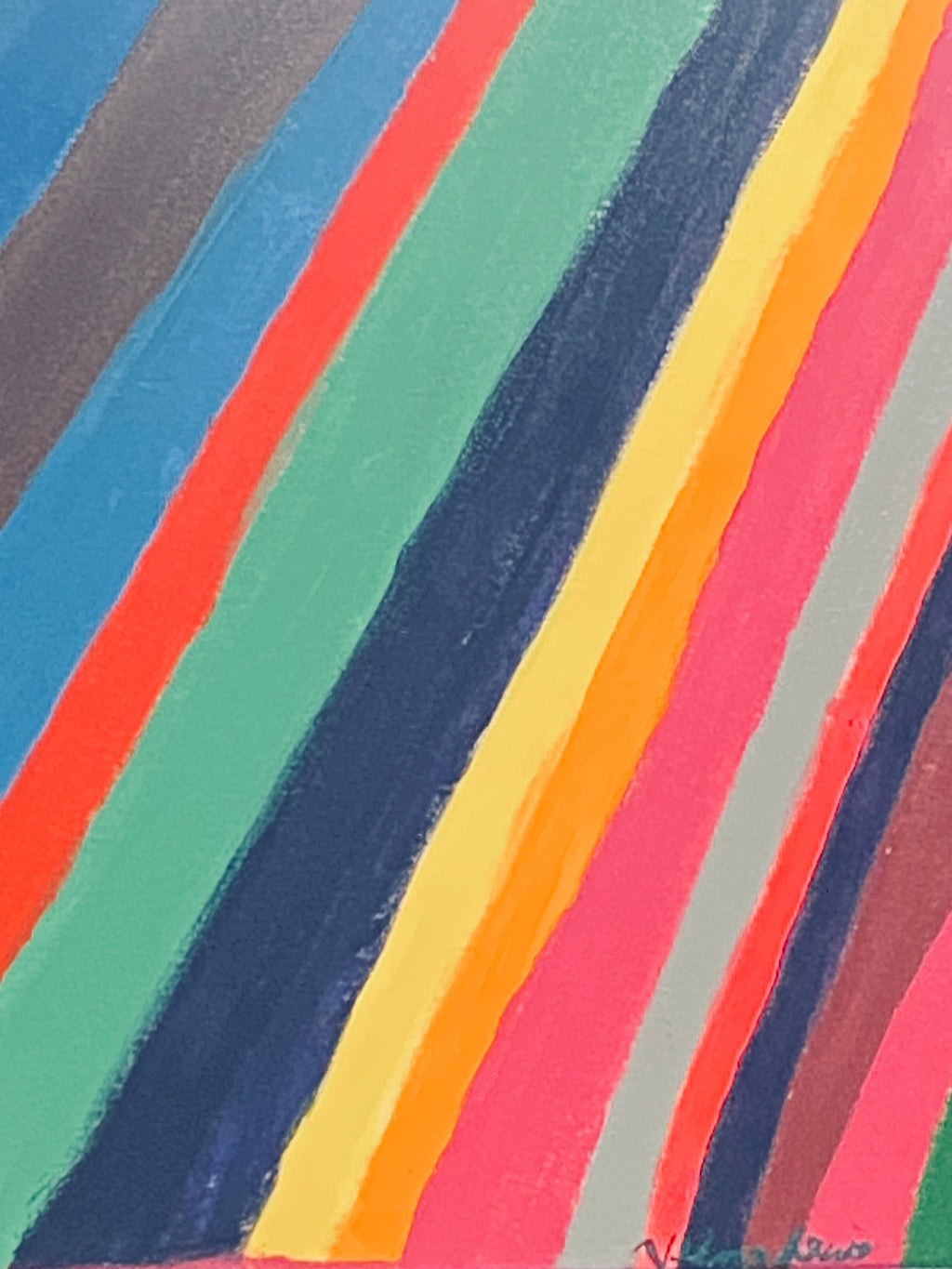 Stand Together- original abstract art by Velma Lewis, Art Studio by Velma