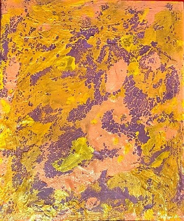 Sweet-  original abstract art by Velma Lewis, Art Studio by Velma