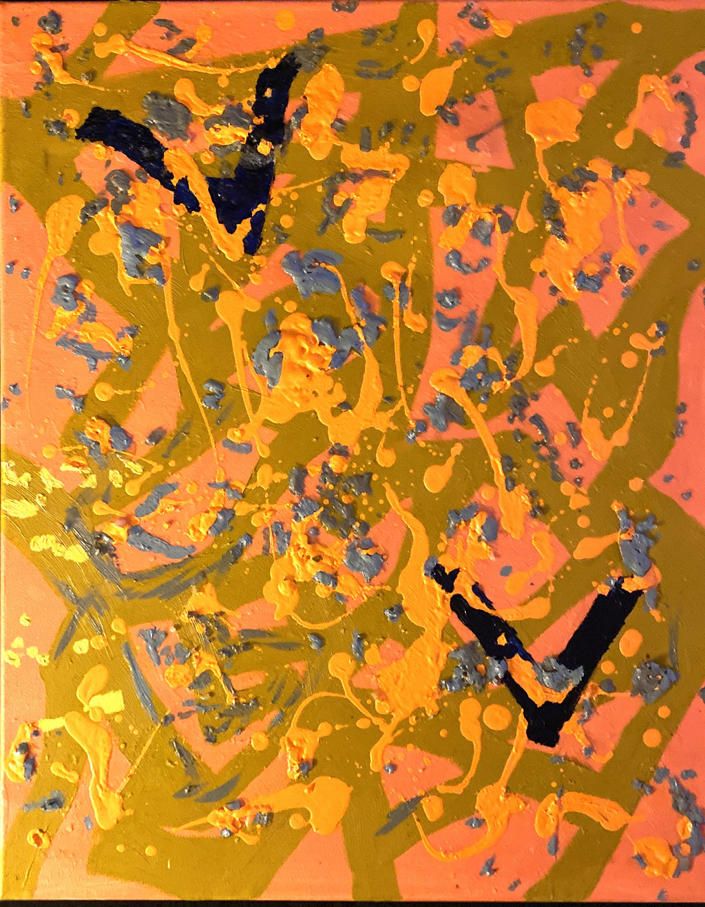 Sweet Victory — Original Abstract Painting by Velma Lewis