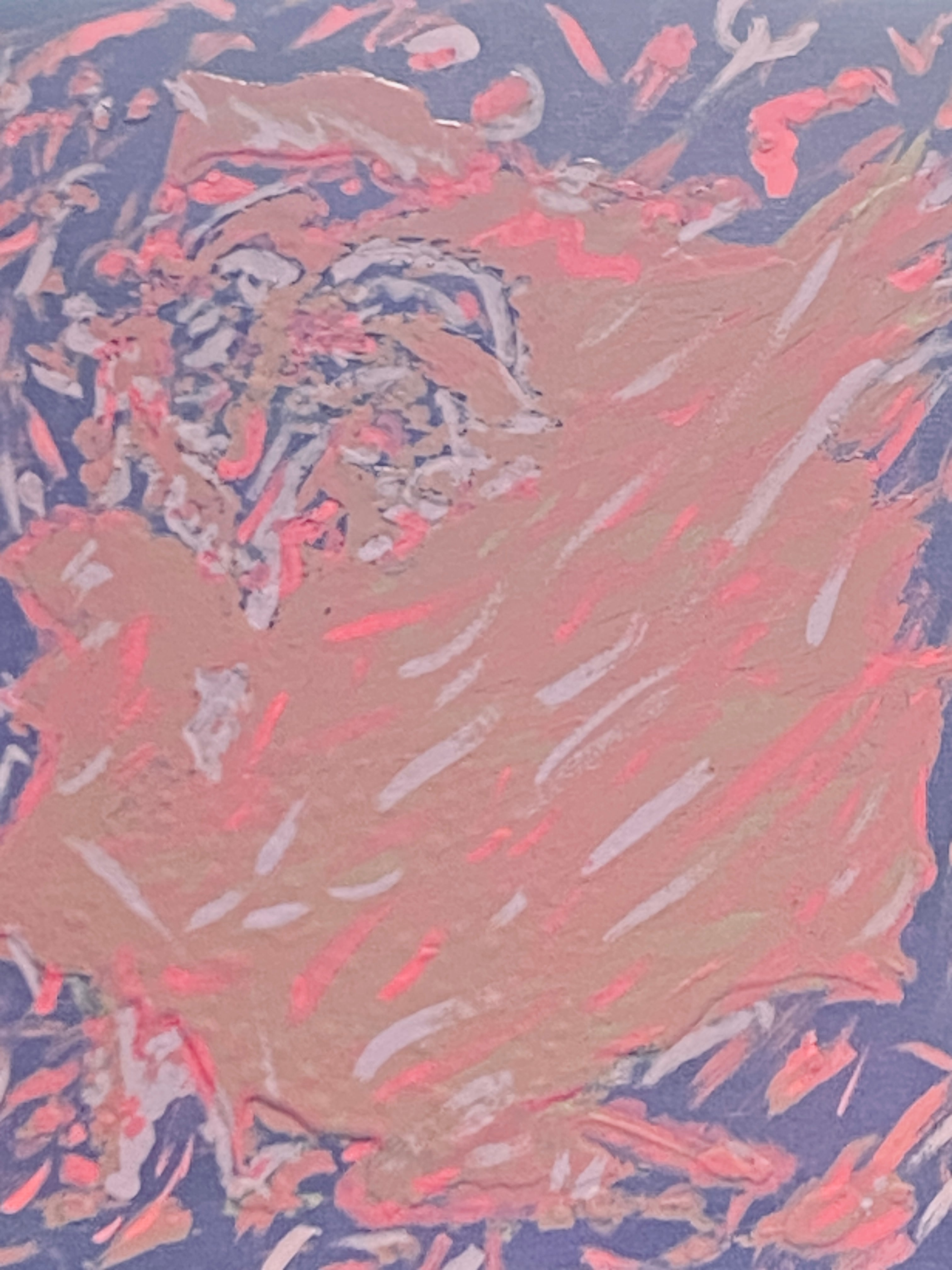 Windy-  original abstract art by Velma Lewis, Art Studio by Velma