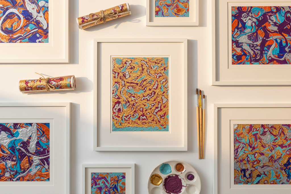 Artwork Flat Lay