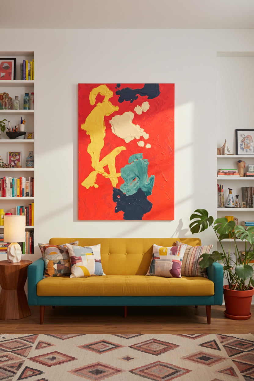 Cartoon Characters - Gallery Wall Lifestyle Mockup